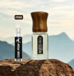White Oud attar with Sample